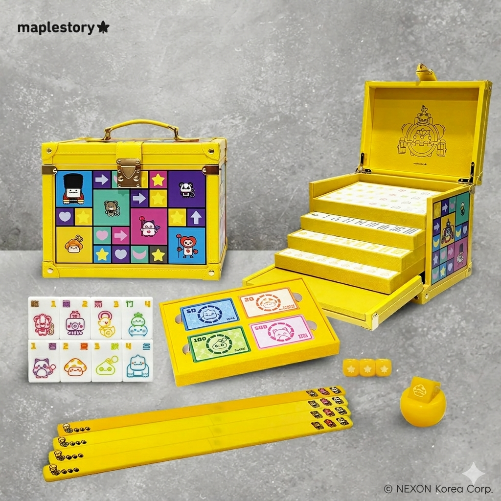 楓之谷 NEXON × MapleStory Mahjong Set Limited Edition – Buy Taiwan