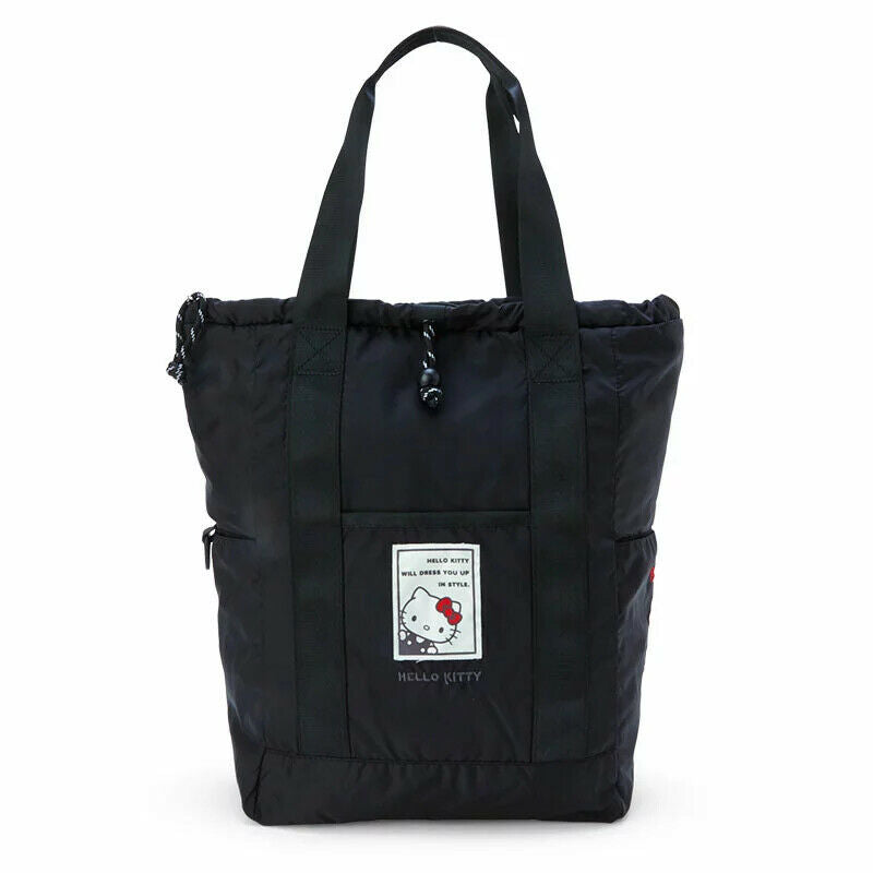Sanrio Hello Kitty 2WAY Tote Bag Backpack Travel Bag Japan Black Label – Buy Taiwan Online Sanrio Hello Kitty 2WAY Tote Bag Backpack Travel Bag Japan Black Label – Buy Taiwan Online