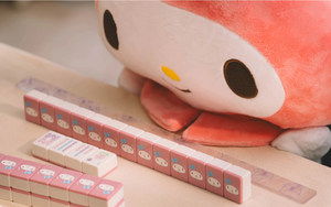 Holiday Gift Idea 2025 Sanrio My Melody Mahjong Set Red Limited