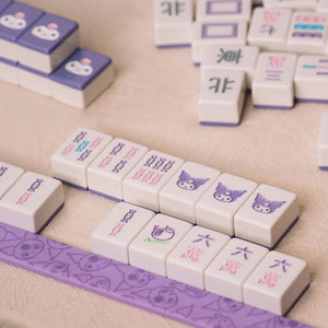 Gift Idea 2025 Sanrio Kuromi Mahjong Set Red Limited Edition – Buy