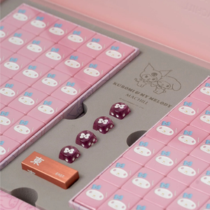 Holiday Gift Idea 2025 Sanrio My Melody Mahjong Set Red Limited
