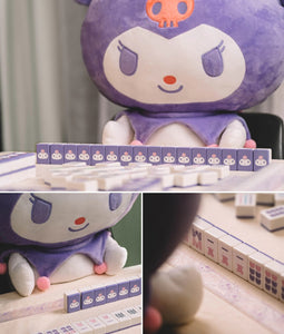 Gift Idea 2025 Sanrio Kuromi Mahjong Set Red Limited Edition – Buy