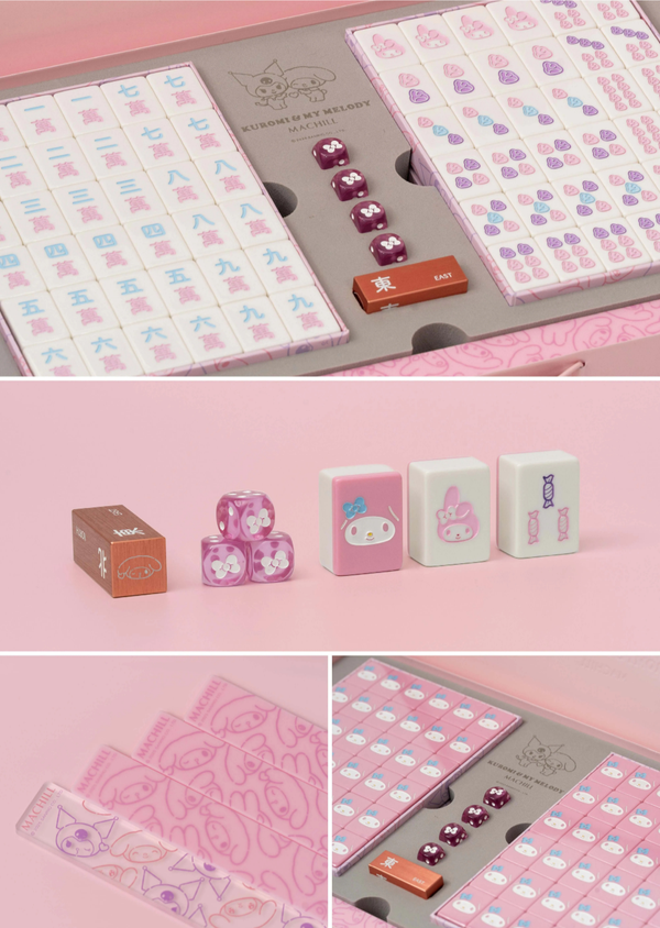 Holiday Gift Idea 2025 Sanrio My Melody Mahjong Set Red Limited