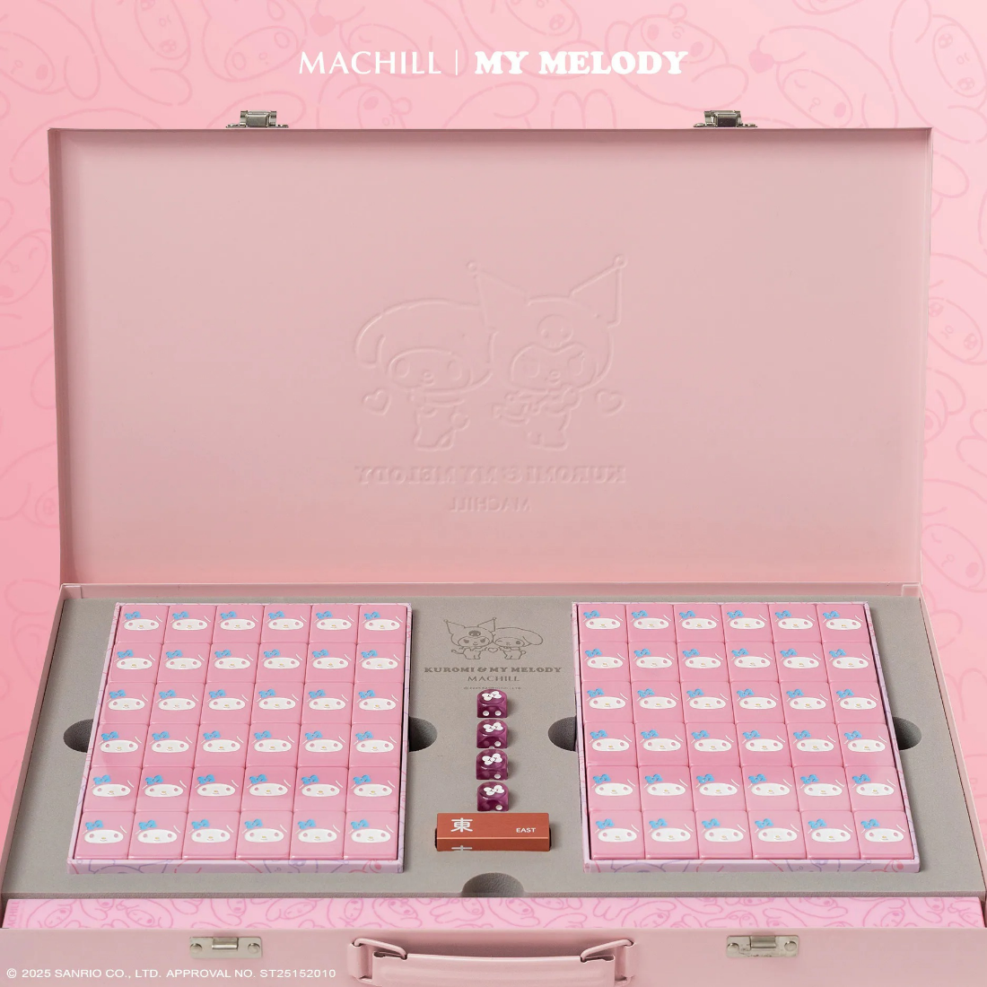 Holiday Gift Idea 2025 Sanrio My Melody Mahjong Set Red Limited Edition NIB