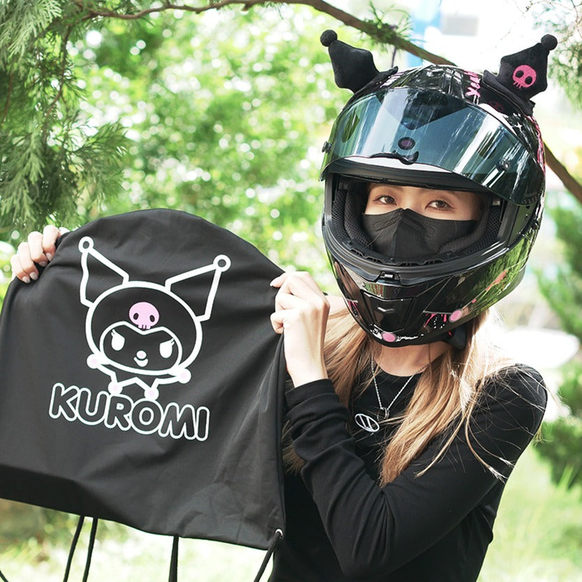 mesuca-m601-kuromi-full-face-motorcycle-helmet