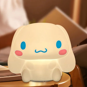 Sanrio Cinnamoroll Bedside Lamp Soft Silicone Pat Night Light Eye Protection - Buy Taiwan Online