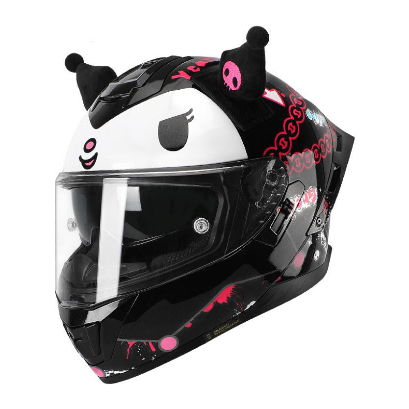 mesuca-m601-kuromi-full-face-motorcycle-helmet