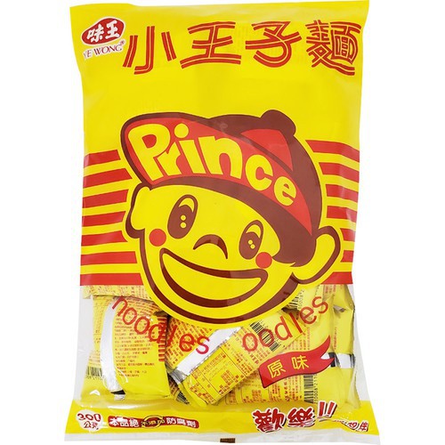 Taiwan Ve Wong The Little Prince Snack Noodle 300g 20pax 6 Flavors 味王小王子麵 王子麵 300g 袋裝 減鹽 韓國泡菜 海苔  岩燒海苔 羅勒 王子麵 脆麵 餅乾 零食 美食