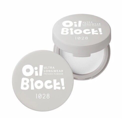 1028 VISUAL THERAPY Oil Block Ultra Longwear Compact Pressed Powder 5g NEW