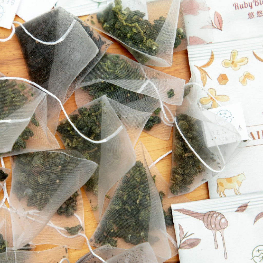 [Best Tea] Lishan High Mountain Oolong Original Tea Bags  | 3D Tea Bags | One catty of fine tea 3g x 12 Bags