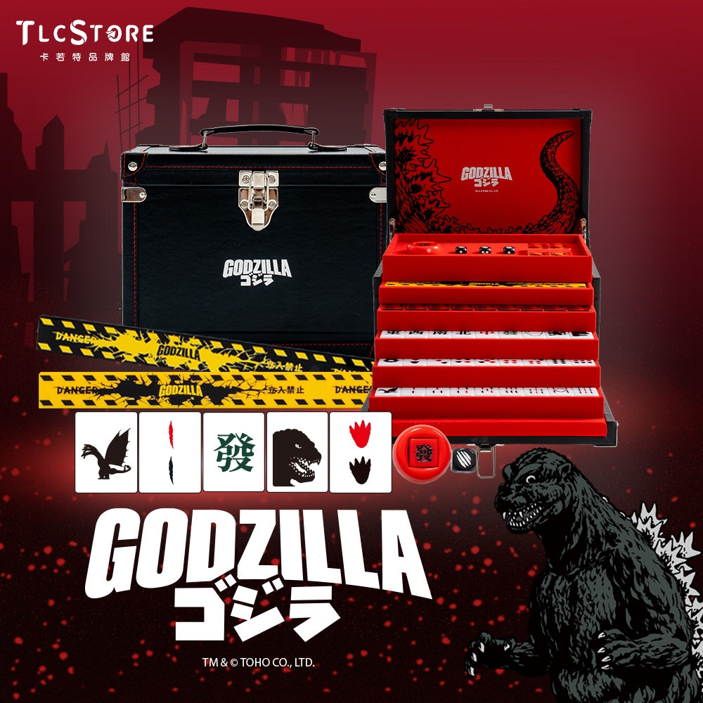 Godzilla Crystal Mahjong Set – Limited Edition 144 Tiles – Buy