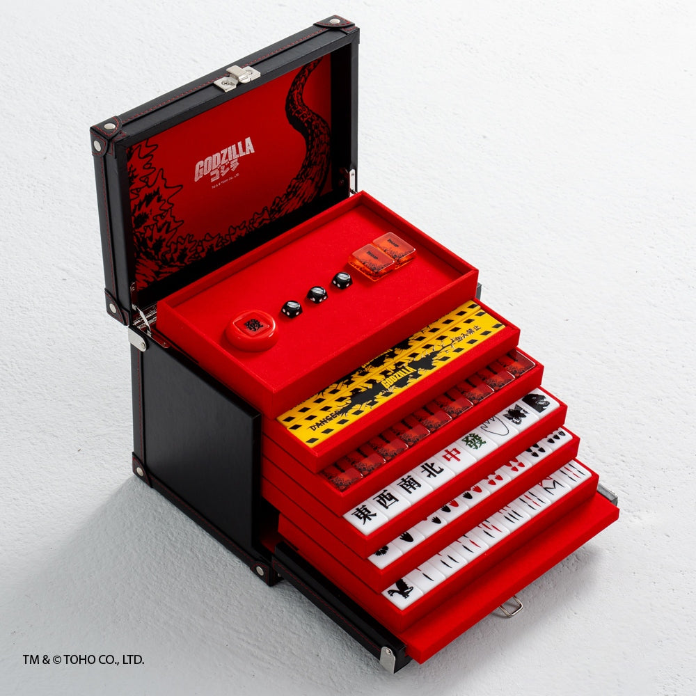 Godzilla Crystal Mahjong Set – Limited Edition 144 Tiles – Buy