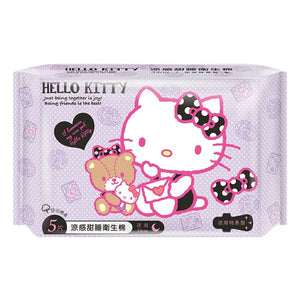 Hello Kitty Sanitary Pads Feminine Pads Women 3 Sizes Regular Light  Overnight Absorbency With Wings Cool Feeling – Buy Taiwan Online
