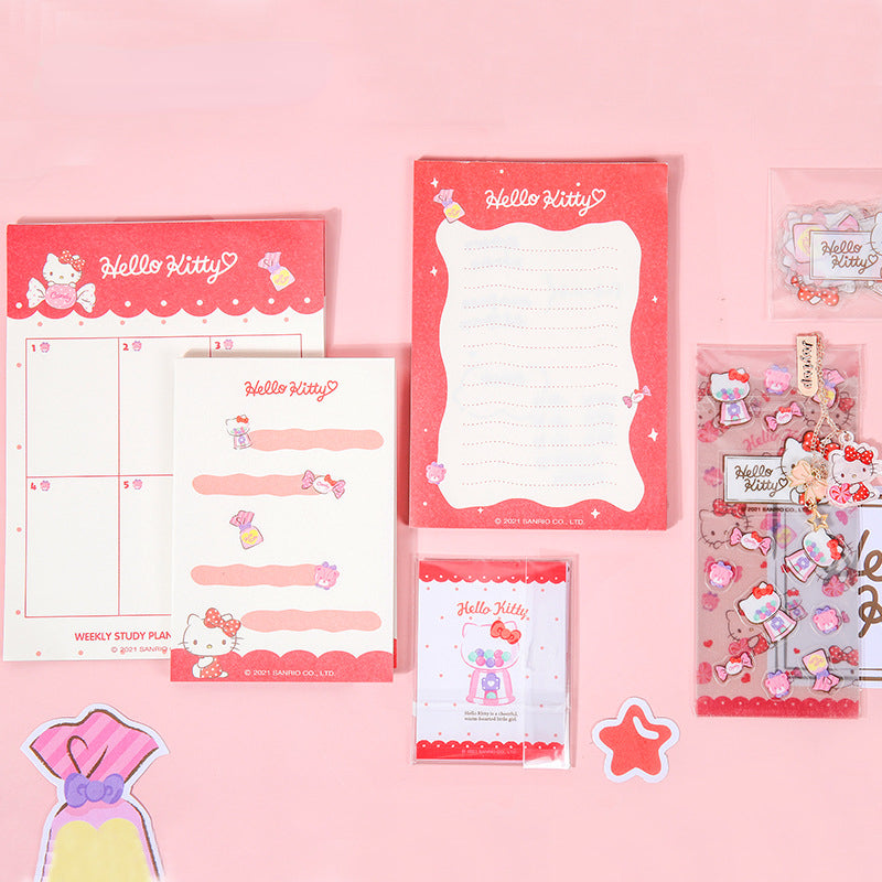 Sanrio Hello Kitty My Melody Cinnamoroll Pompom Purin Planner Set-Up Inserts Variety Set 7PC Set Notebook Journal Book - Buy Taiwan Online