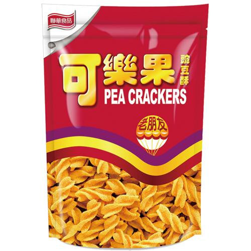 Ko-La-Kou Pea Crackers -- Original / Spicy / Classic / Basil / Wasabi / Seaweed / Himalayan-black-salt- 240G / 400G 8.5Oz 14Oz 原味/酷辣/古早味/九層塔/芥末/海苔/鹽味 - Buy Taiwan Online