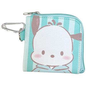 Pachacco Sync Leather Square Coin Purse with Lock (Green Big Head)