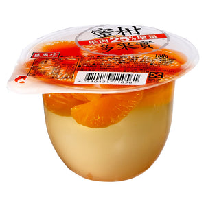Sheng Xiang Zhen Multi-fruit Jelly Cups 6.35Oz Sweet Mandarin Grape White Peach Ffruit 4 flavors 盛香珍 多果實大果凍180g (蜜柑/葡萄/白桃/水果)
