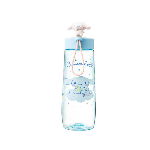 Sanrio Cinnamoroll Kuromi Pompom Purin Sports Water Bottle Handy