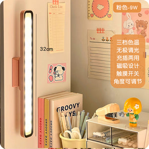 Magnetic Desk Lamp for Dormitory Bedroom Desk Ceiling Adsorption Charging Magnetic Suction Small Night Lamp