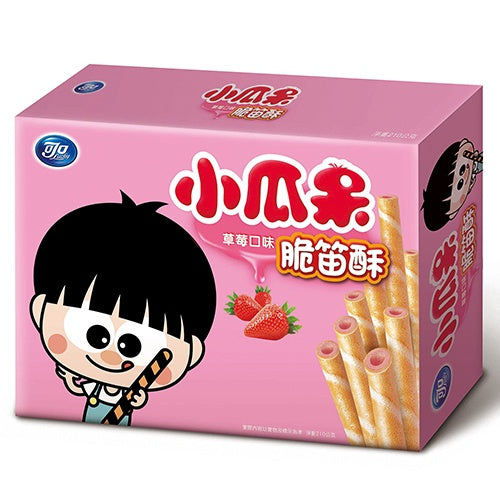 LUCKY 可口小瓜呆脆笛酥量販包 Chocolate / Strawberry / Honey Milk / Milk 210g 四種口味 巧克力 / 草莓 / 蜂蜜牛奶 / 牛奶 - Buy Taiwan Online