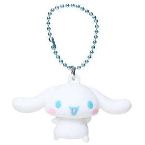 Sanrio Japan Melody Kuromi Cinnamoroll Pompom Purin Pochacco 3D Silicone Pendant Bead Necklace Hanging Ornament Bag Ornaments Doll Ornament Lock Ring Hanging Ornament