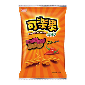 Ko-La-Kou Pea Crackers -- Original / Spicy / Classic / Basil / Wasabi / Seaweed / Himalayan-black-salt- 240G / 400G 8.5Oz 14Oz 原味/酷辣/古早味/九層塔/芥末/海苔/鹽味