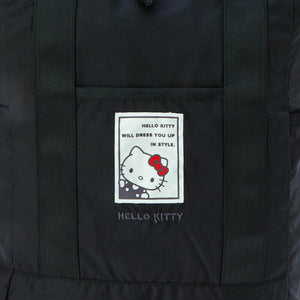 Sanrio Hello Kitty 2WAY Tote Bag Backpack Travel Bag Japan Black Label