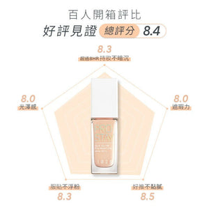 1028 VISUAL THERAPY Pro Stay Silk Glow Liquid Foundation SPF45 PA 30ml NEW - Buy Taiwan Online